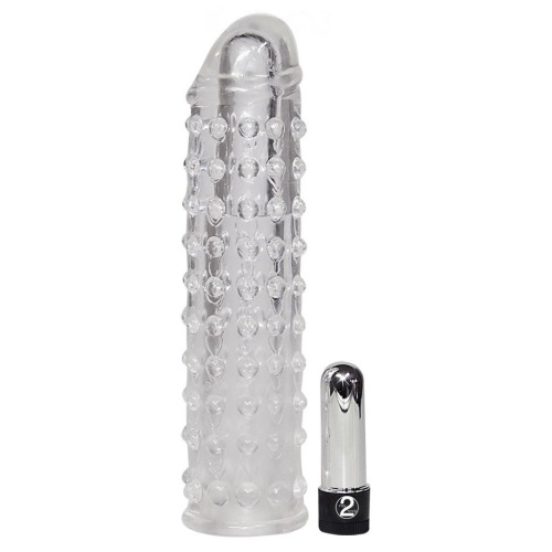 Orion - Vibro Penis Sleeve - Насадка на член, +6 см