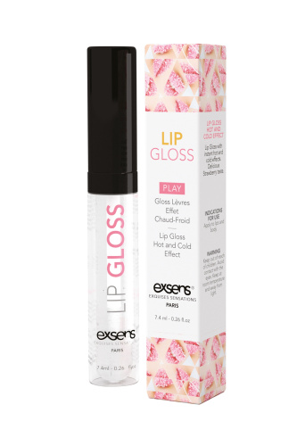 EXSENS Lip Gloss - Стимулирующий блеск для губ с эффектом покалывания, 7.4 мл