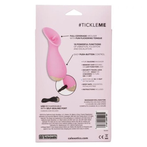 CalExotics Slay #TickleMe - Вибромассажер с имитацией оральных ласк