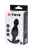A-Toys By Toyfa розміром M - Анальна пробка, 11,5 см (чорний) - купити в Україні | Секс шоп SEX-SHOP.ua