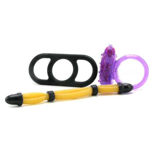 Pipedream Pump Worx Accessory Kit - набір аксесуарів для вакуумної помпи (чорний) - купити в Україні | Секс шоп SEX-SHOP.ua