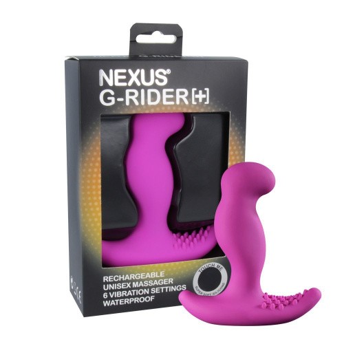 Nexus G-Rider Plus - вибромассажер простаты, 10х3.5 см (фиолетовый) - sex-shop.ua