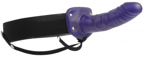 Фаллопротез Evolved Hollow Strap-on W Dildo Purple, 15.2х2,5 см