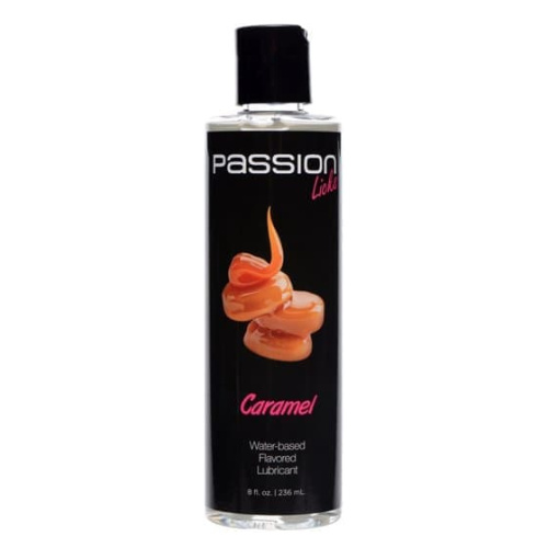 Passion Licks Caramel Water Based Flavored Lubricant-лубрикант, 236 мл. (карамель)