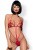 Еротичне боді Obsessive Luiza, S/M (червоний) - купити в Україні | Секс шоп SEX-SHOP.ua