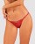 Obsessive Lacelove thong - кружевные эротические стринги, XS/S (красный)