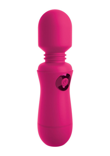 Pipedream - OMG Wands Enjoy Rechargeable Wand - Вибромассажер-микрофон, 15х4 см (фуксия)