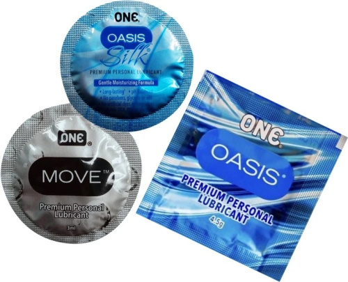 Лубрикант на силіконовій основі ONE Move, 3 мл - купити в Україні | Секс шоп SEX-SHOP.ua
