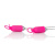 CalExotics Vibrating Nipple Pleasurizer - виброзажимы для сосков, 3,5х2 см (черный)