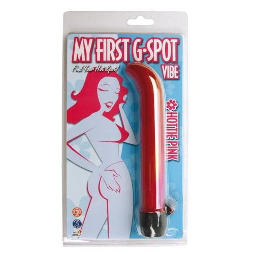 Topco Sales My First® G-Spot 7.5 - Вібратор для точки G, 18.4х2.5 (рожевий)