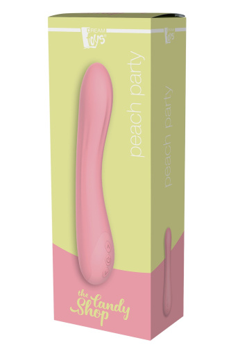 Dream Toys tThe Candy Shop Peach Party - Вибратор, 22,8 см (розовый)