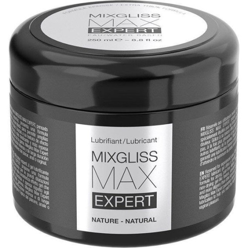 MixGliss Max Expert Nature - Густая смазка для фистинга и анального секса на водной основе, 250 мл - sex-shop.ua