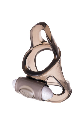 Toyfa XLover - насадка для члена с вибропулей, 7х2.5 см (черный)