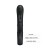 LyBaile Pretty Love Webb Vibrator Black - Силиконовый вибратор-кролик, 21х3.5 см (черный) - sex-shop.ua