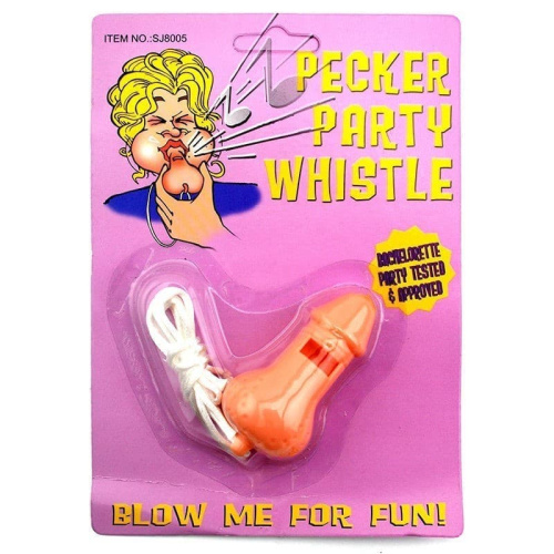 Hao Toys Plastic Pecker Party Whistle - Свисток в виде пениса - sex-shop.ua