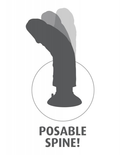 Вибратор Pipedream Vibrating King Cock 6, 15.4 см