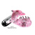 Cock Vibro Ring With Bullet - Эрекционное кольцо, 3,6 см (розовое)