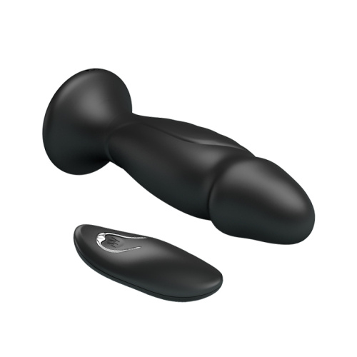 LyBaile - Mr.Play Vibrating Anal Plug - Анальная пробка с вибрацией, 12.4х3.2 см - sex-shop.ua