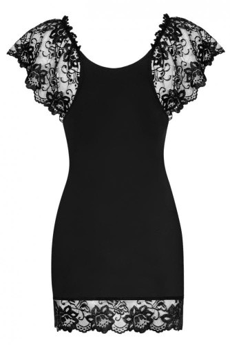 Сексуальный комплект Obsessive Imperia chemise, черный