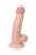 Toyfa Realstick Nude  - Реалистичный вибратор с выносным пультом на проводе, 20х4.5 см