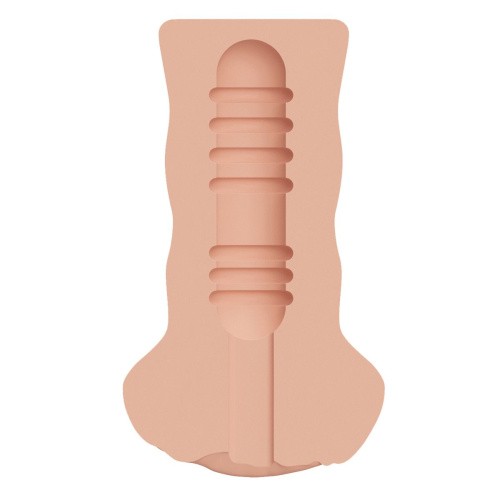 StRubber Malesation Masturbator Real Tight Pussy - Мастурбатор-вагинка, 20х8 см