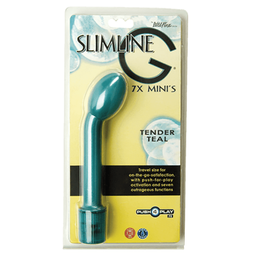 Topco Sales Wildfire Slimline G 7X Minis - Вибратор, 17х3,5 см (пурпурный) - sex-shop.ua