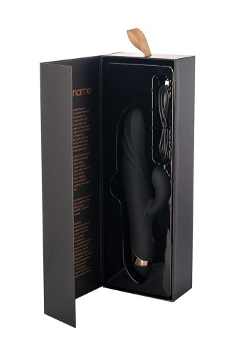Waname D-Splash Gulf - Вибратор-кролик, 12х3.5 см (чёрный)