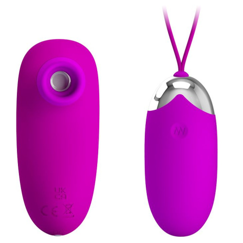 Pretty Love Cornelius Heating Vibrator Purple - Віброяйце, 21,2 см (фіолетовий) - купити в Україні | Секс шоп SEX-SHOP.ua