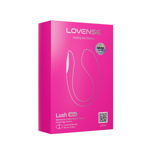 Віброяйце зі смарт управлінням Lovense Lush 4 Mini - купити в Україні | Секс шоп SEX-SHOP.ua