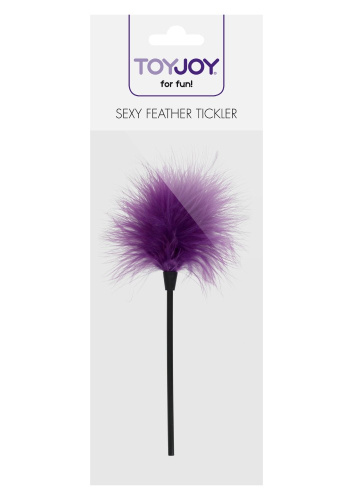 Сексуальная перьевая метелочка Purple (пурпурная) - sex-shop.ua