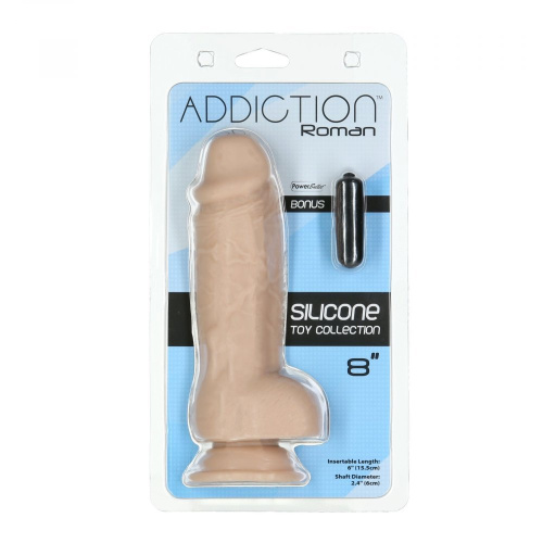 Addiction - Roman – 8 Girthy Dong - Фаллоимитатор, 20.3х6 см - sex-shop.ua