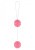 Girly Giggle - Вагинальные шарики, 3 см (светло-розовые) - sex-shop.ua