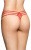 SoftLine - G-String 2498 - Стринги женские, S/M (красные)