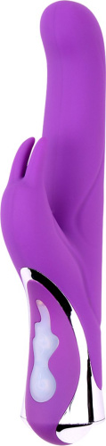 Chisa Melody Woo Sissile Rabit - Вибратор-кролик, 23.5х3.5 см (фиолетовый) - sex-shop.ua