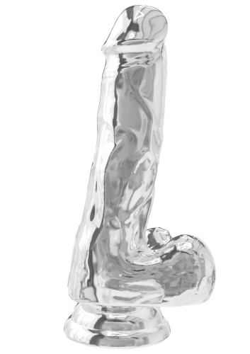 Фалоімітатор Get Real Clear Dildo 7 inch, 16 см - купити в Україні | Секс шоп SEX-SHOP.ua