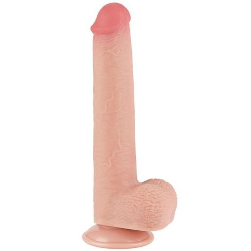 Фаллоимитатор Sliding-Skin Dual Layer Dong 9" Flesh, 22 см