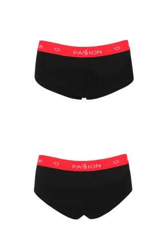 Passion PS003 panties трусики-шортики на резинке, S (чёрный)