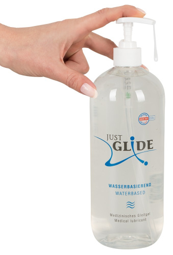 Just Glide Waterbased - Лубрикант, 1 л - sex-shop.ua