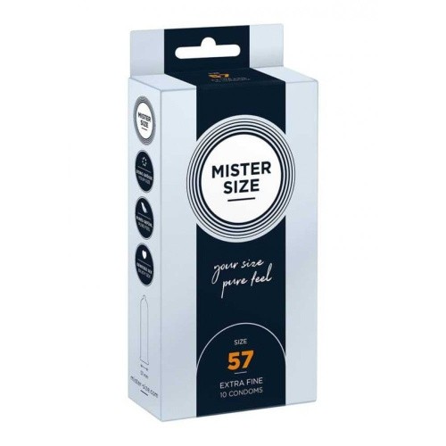 MISTER SIZE 57 - Презервативы, 10 шт - sex-shop.ua