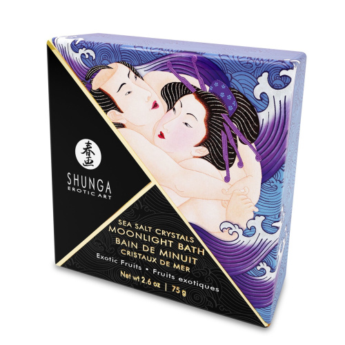 Shunga Moonlight Bath Exotic Fruits – сіль Мертвого моря з ароматом екзотичних фруктів, 75 мл. - купити в Україні | Секс шоп SEX-SHOP.ua