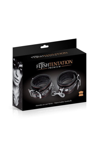 Наручники Fetish Tentation Premium Patent Leather Handcuffs