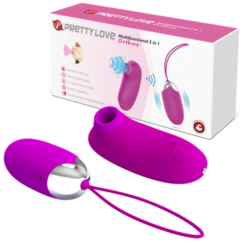 Pretty Love Cornelius Heating Vibrator Purple - Віброяйце, 21,2 см (фіолетовий) - купити в Україні | Секс шоп SEX-SHOP.ua