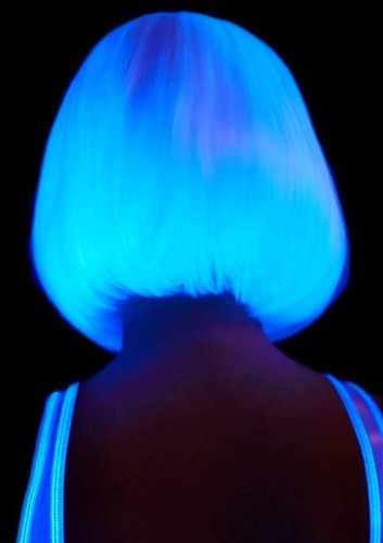 Leg Avenue-Pearl short natural bob wig White - Сексуальный жемчужно-белый парик
