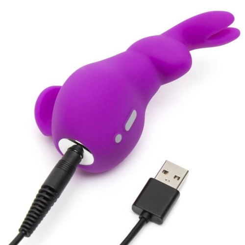 Happy Rabbit Mini Ears вибратор для клитора 12 режимов вибрации, 11.4 см