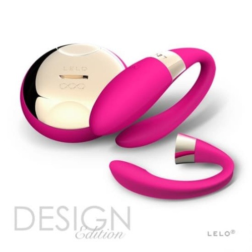 Lelo Tiani 2 Design Edition-вібратор для пари, 9х3 см (чорний)