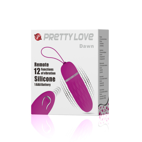 Pretty Love Dawn Remote Egg Pink - Віброяйце, 9,2см (фіолетовий) - купити в Україні | Секс шоп SEX-SHOP.ua