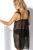Kinga Flirt PE-220 - Эротический комплект, S/M (черный)