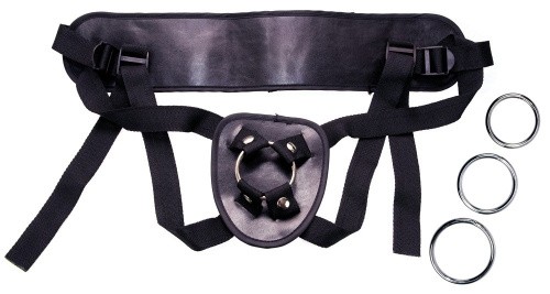 Orion - Universal Harness PU Leather - Трусики для страпона - sex-shop.ua