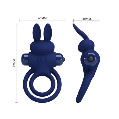 Виброкольцо Pretty Love Vibro Penis Ring Bunny III