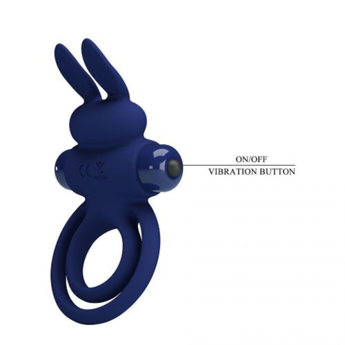 Виброкольцо Pretty Love Vibro Penis Ring Bunny III